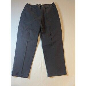 Just My Size Women's Plus Size Pull-on Stretch Knit Pants Size 1X 16W Black